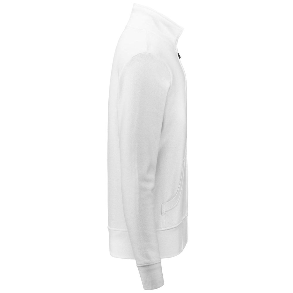 Women Kappa Logo Zoe Jacket White | 604125-CQZ