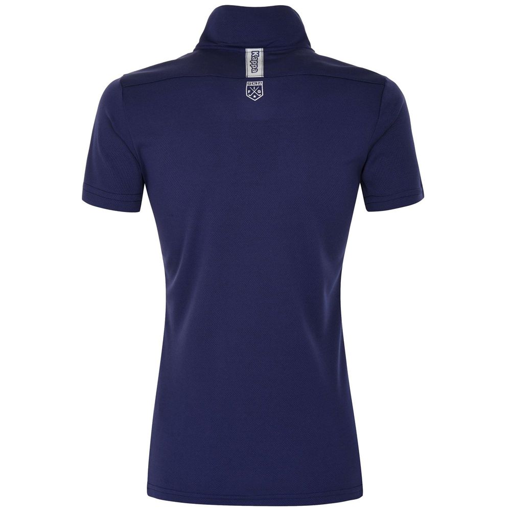 Women Kappa Sinnary Open Italia Jersey Navy | 493625-YPW