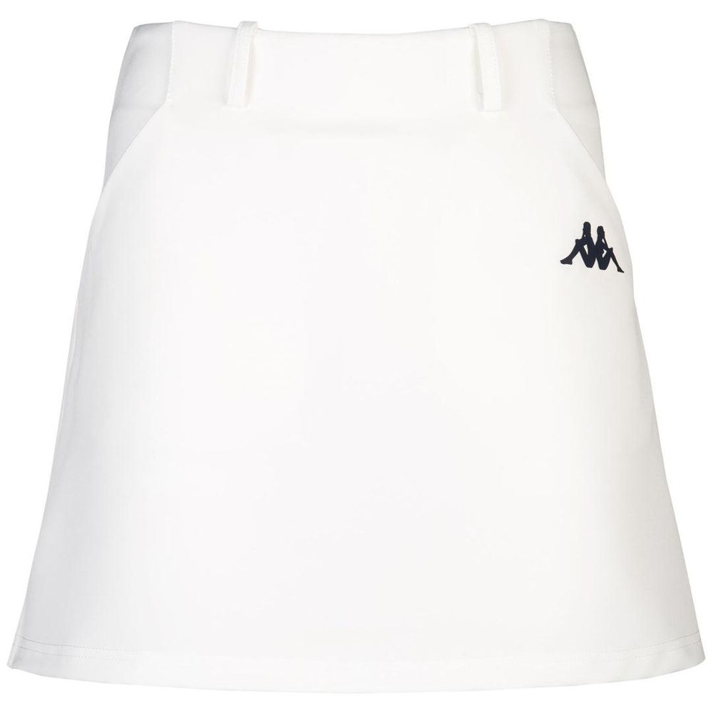 Women Kappa Skirdam Skirts White | 698534-WOY